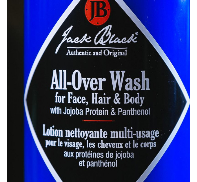Jack Black Body & Hair All-Over Wash гель для тіла, обличчя та волосся